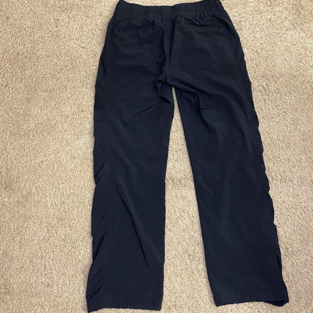 Athleta Solid Black Active Straight Leg Pants - image 6